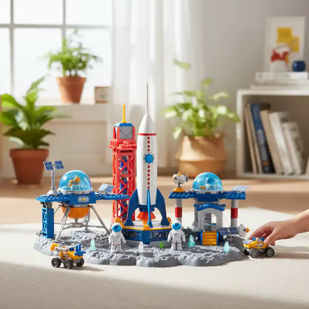 Space exploration playset