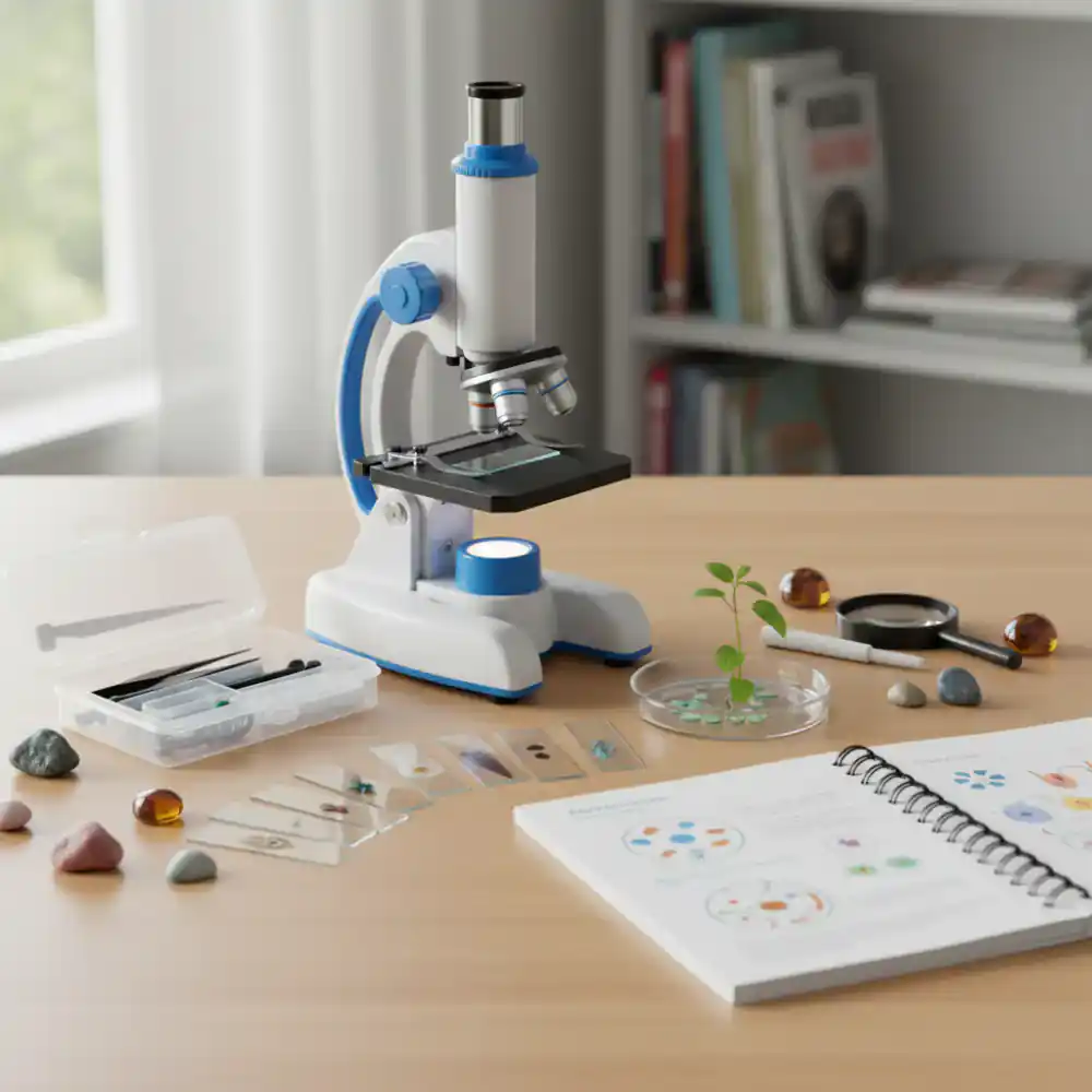 Beginner microscope discovery set